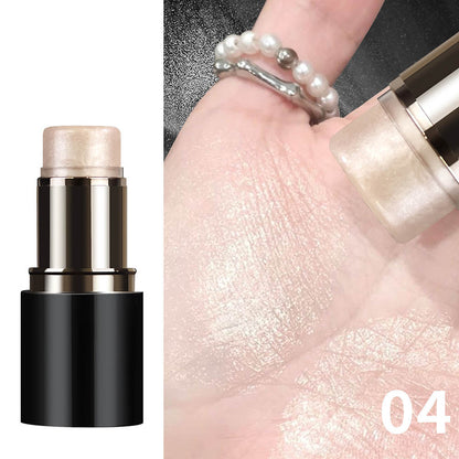 4-Color Highlight Stick Matte Shimmer Brighten Contour Waterproof Sculpting Stick