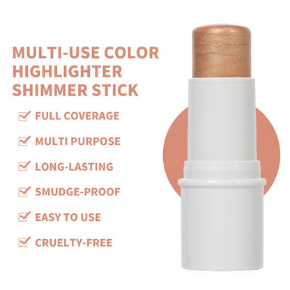 13 color highlighter balm face brighten contour shimmer cruelty free