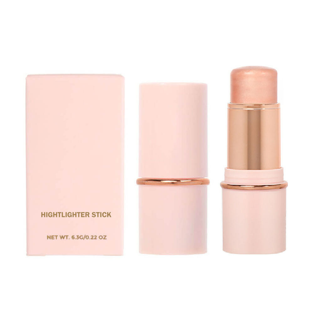 13 color highlighter stick face brightening contouring shimmer stick vegan