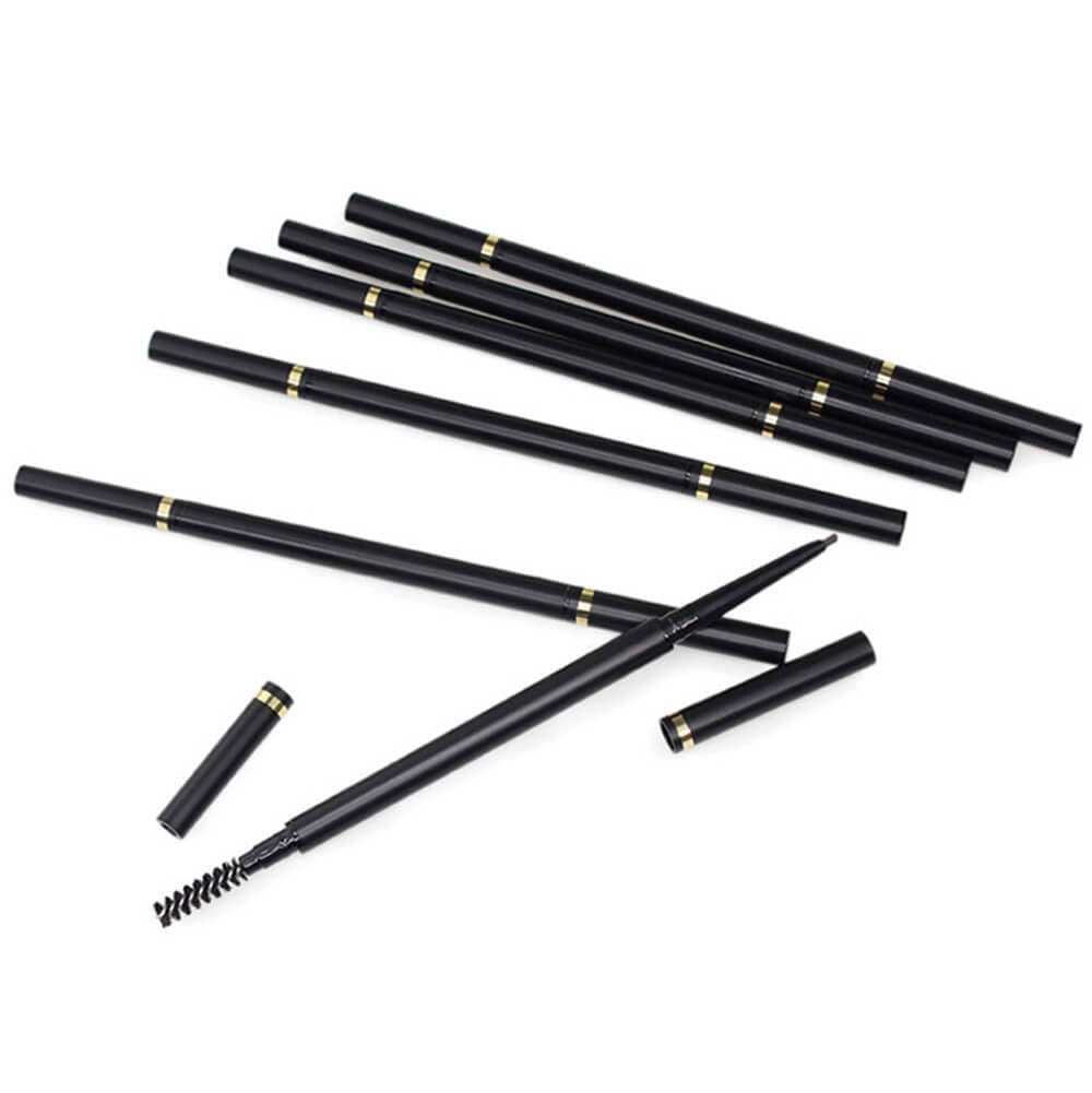 6 Color Eyebrow Pencil Ultra-Fine Slim Waterproof High Pigmented Private Label
