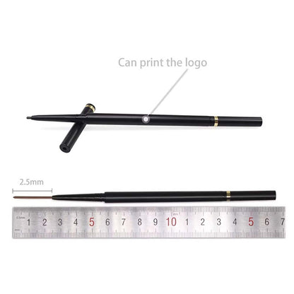 6 Color Eyebrow Pencil Ultra-Fine Slim Waterproof High Pigmented Private Label