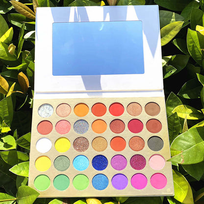 35 color eyeshadow palette high pigmented long lasting hot selling