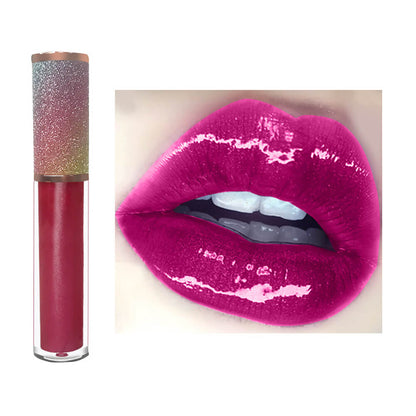 64 Color Long Lasting Lip Gloss Nude Shimmer High Pigmented Rainbow Tube