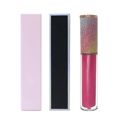 64 Color Long Lasting Lip Gloss Nude Shimmer High Pigmented Rainbow Tube