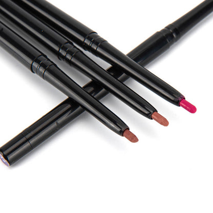12 color lip liner matte lip color pencil swivel high pigmented