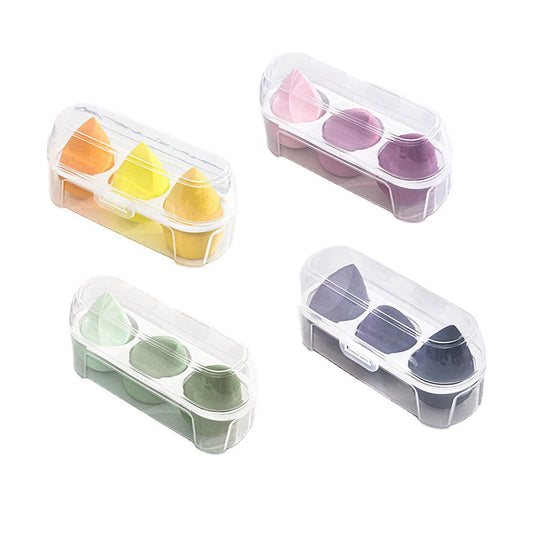 3 in 1 makeup sponge soft beauty blender powder puff wet and dry