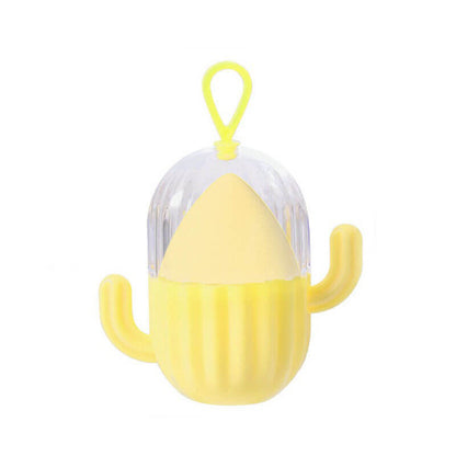 5 color makeup sponge cactus beauty blender powder puff latex free