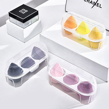 3 in 1 makeup sponge soft beauty blender powder puff wet and dry