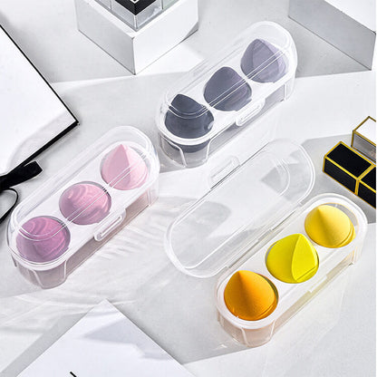 3 in 1 makeup sponge soft beauty blender powder puff wet and dry