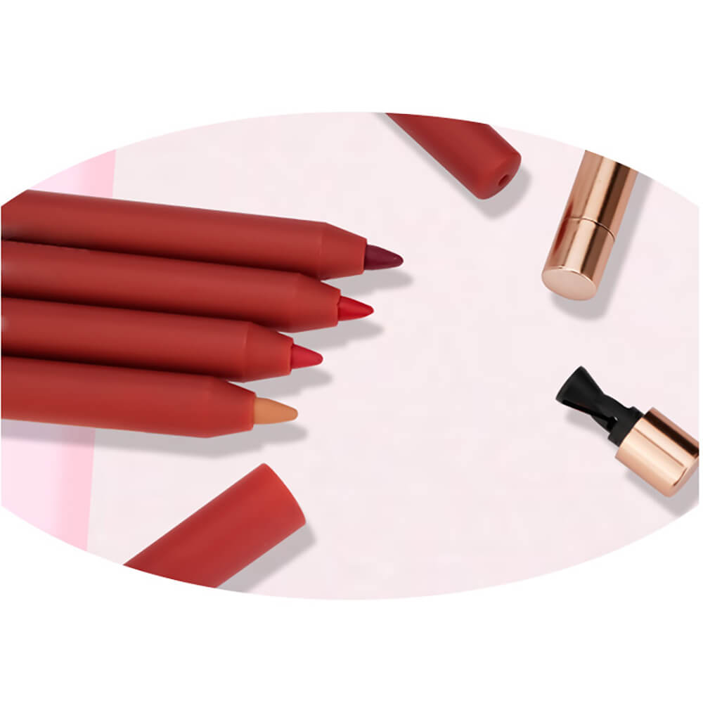 20 Color Matte Lip Liner high pigment Lip Line Pen Nude Long-Lasting Waterproof