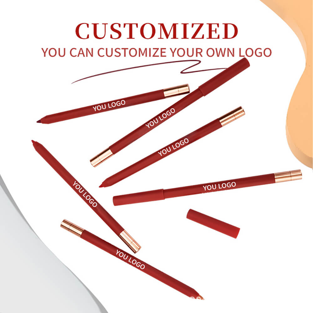 20 Color Matte Lip Liner high pigment Lip Line Pen Nude Long-Lasting Waterproof