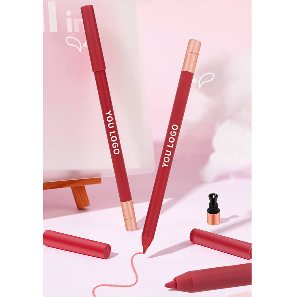 20 Color Matte Lip Liner high pigment Lip Line Pen Nude Long-Lasting Waterproof