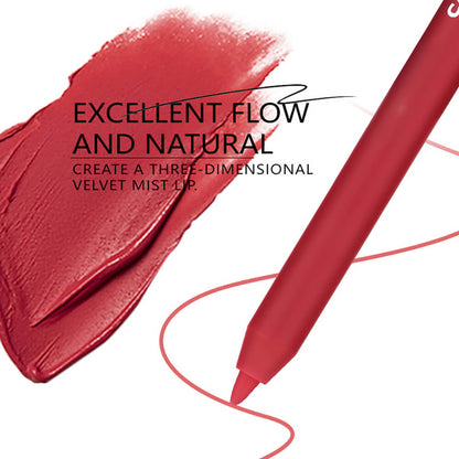 20 Color Matte Lip Liner high pigment Lip Line Pen Nude Long-Lasting Waterproof
