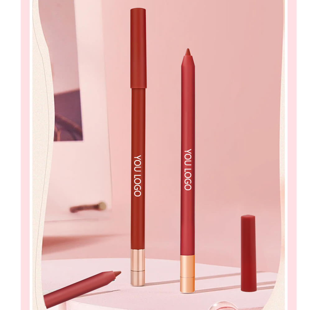 20 Color Matte Lip Liner high pigment Lip Line Pen Nude Long-Lasting Waterproof