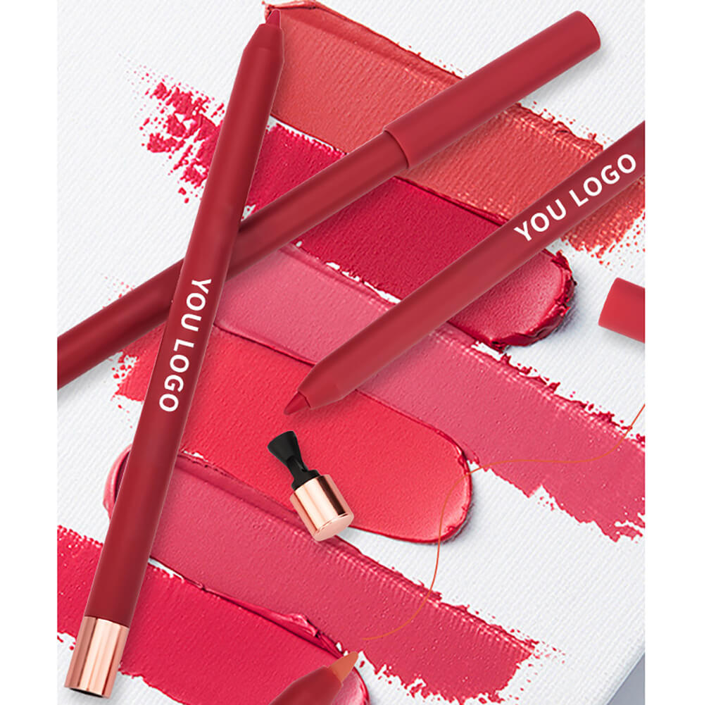 20 Color Matte Lip Liner high pigment Lip Line Pen Nude Long-Lasting Waterproof