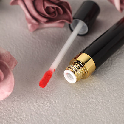 10-Shade Nude Lip Glaze High Pigmented Smudge-Proof Lip Tint Private Label