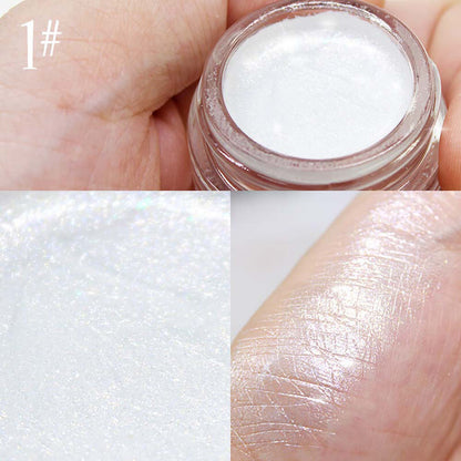 7 Color Jelly Highlighter Liquid Eyeshadow Shimmer Brighten High Pigmented