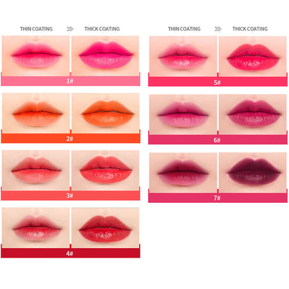 7-color Air Lip Gloss Lip Tint Oil-free Waterproof Non-fading Long-lasting