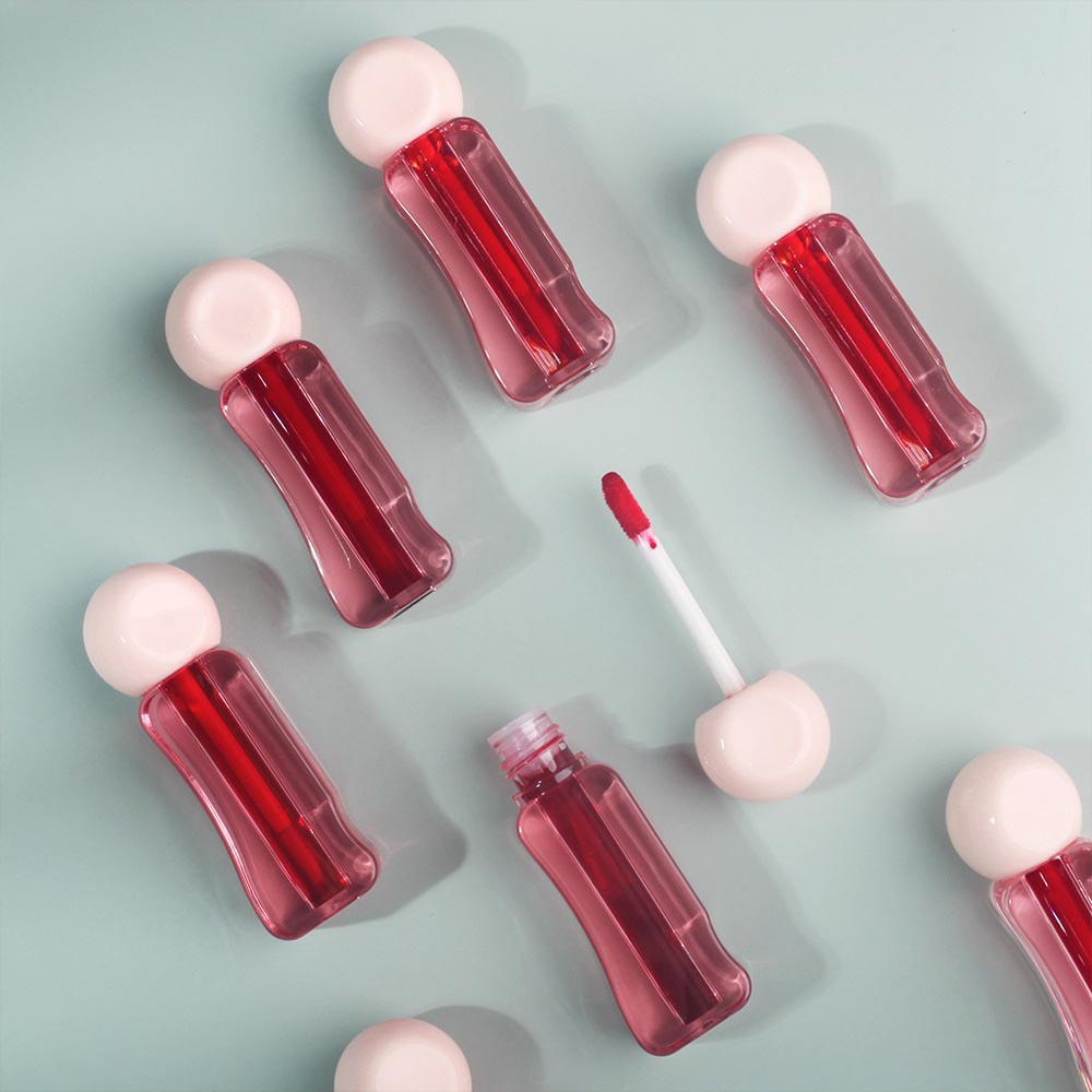 4-color Jelly Lip Tint Fruit Juice Lip Stain Waterproof Long Lasting Vegan
