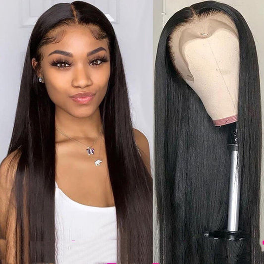 Women wigs lady straight hair natural fashion 25.6 inch