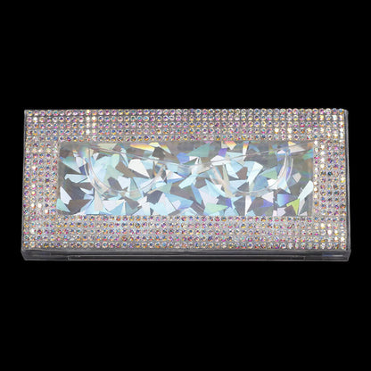 11 color diamond lash box pull-out rectangular eyelash packaging box