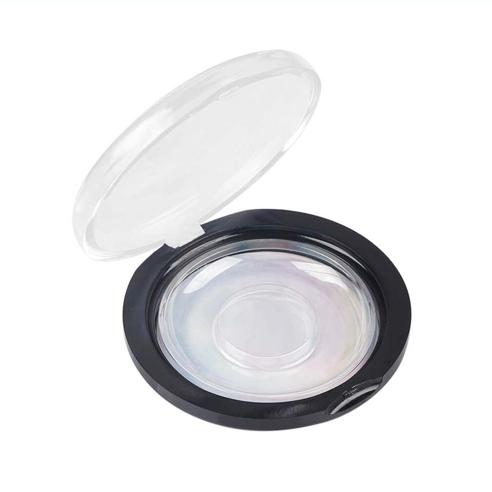 Boîte à faux cils ronde de 13 couleurs, style populaire