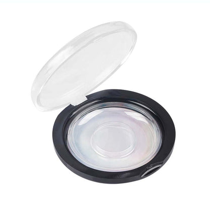 Boîte à faux cils ronde de 13 couleurs, style populaire