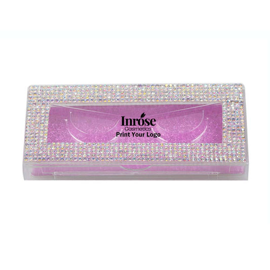 11 color diamond lash box pull-out rectangular eyelash packaging box