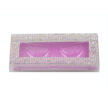11 color diamond lash box pull-out rectangular eyelash packaging box