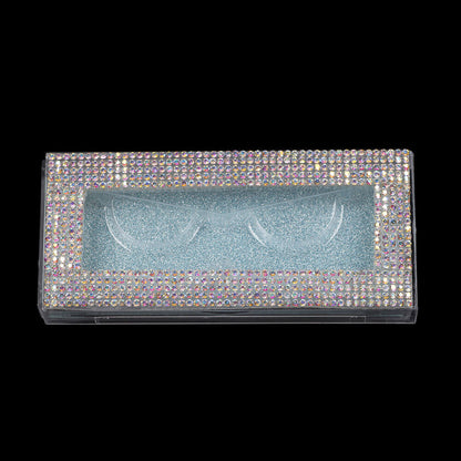 11 color diamond lash box pull-out rectangular eyelash packaging box