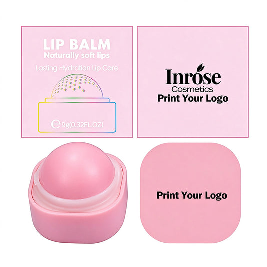 4-Flavor Fruit Lip Balm Moisturizing Nourishing Hydrating Lip Mask Private Label