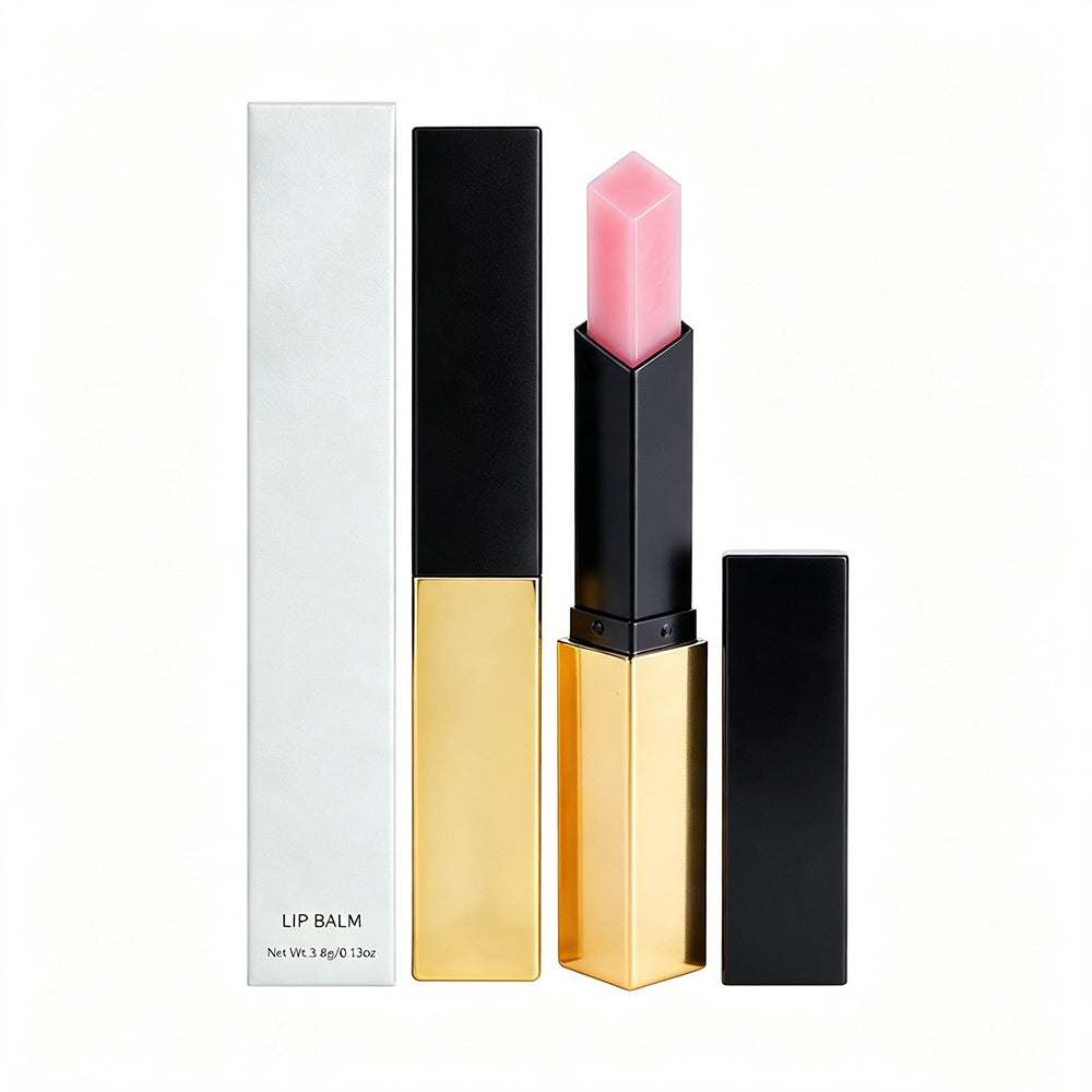 Colorless Lip Balm Hydrating Lip Mask Moisturizing Small Gold Bar