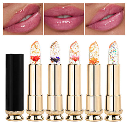 5 color jelly lipstick lip balm color changing moisturizing long lasting