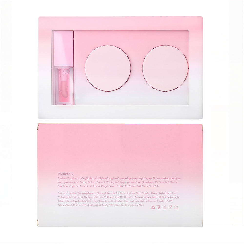 6 Color 3 In 1 Lip Care Set Lip Plumping Oil Sleeping Lip Mask Exfoliating Scrub