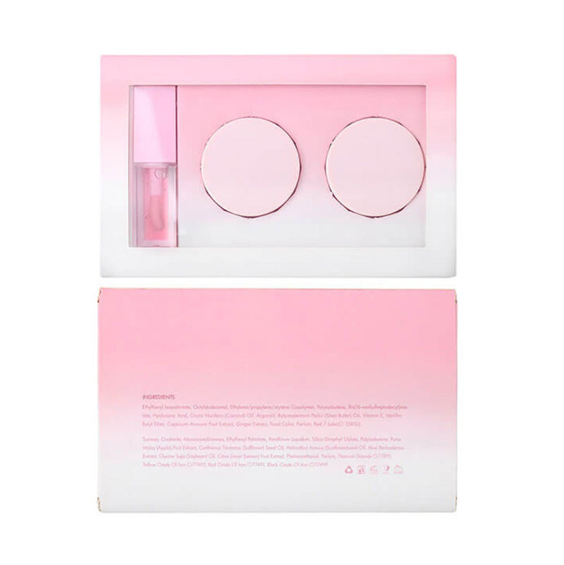 6 color 3 in 1 lip care set lip plumping oil sleeping lip mask exfoliating scrub