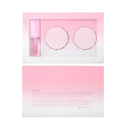 6 color 3 in 1 lip care set lip plumping oil sleeping lip mask exfoliating scrub