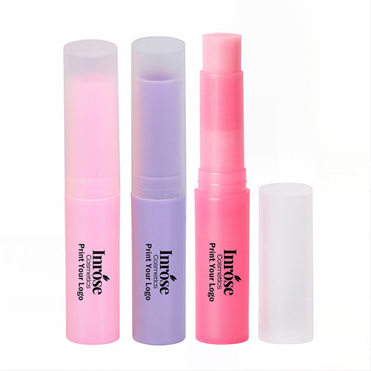 10 Color Fruit Lip Balm Repair Exfoliation Moisturizing Lip Care