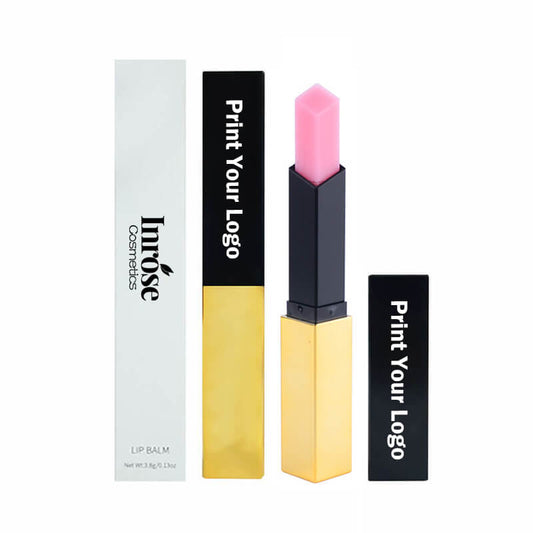 Colorless lip balm hydrating lip mask moisturizing small gold bar