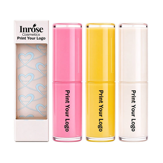3-flavor Fruity Vanilla Lip Balm Moisturizing Hydrating Wholesale Private Label