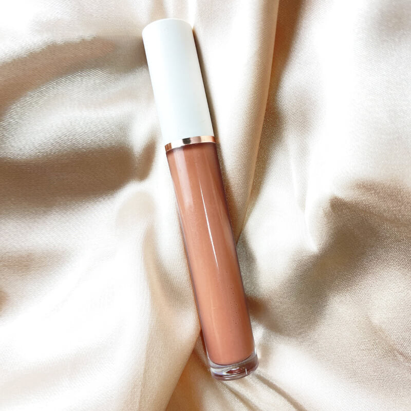 64 colors lip gloss high pigmented nude shiny white tube (color 01-32)