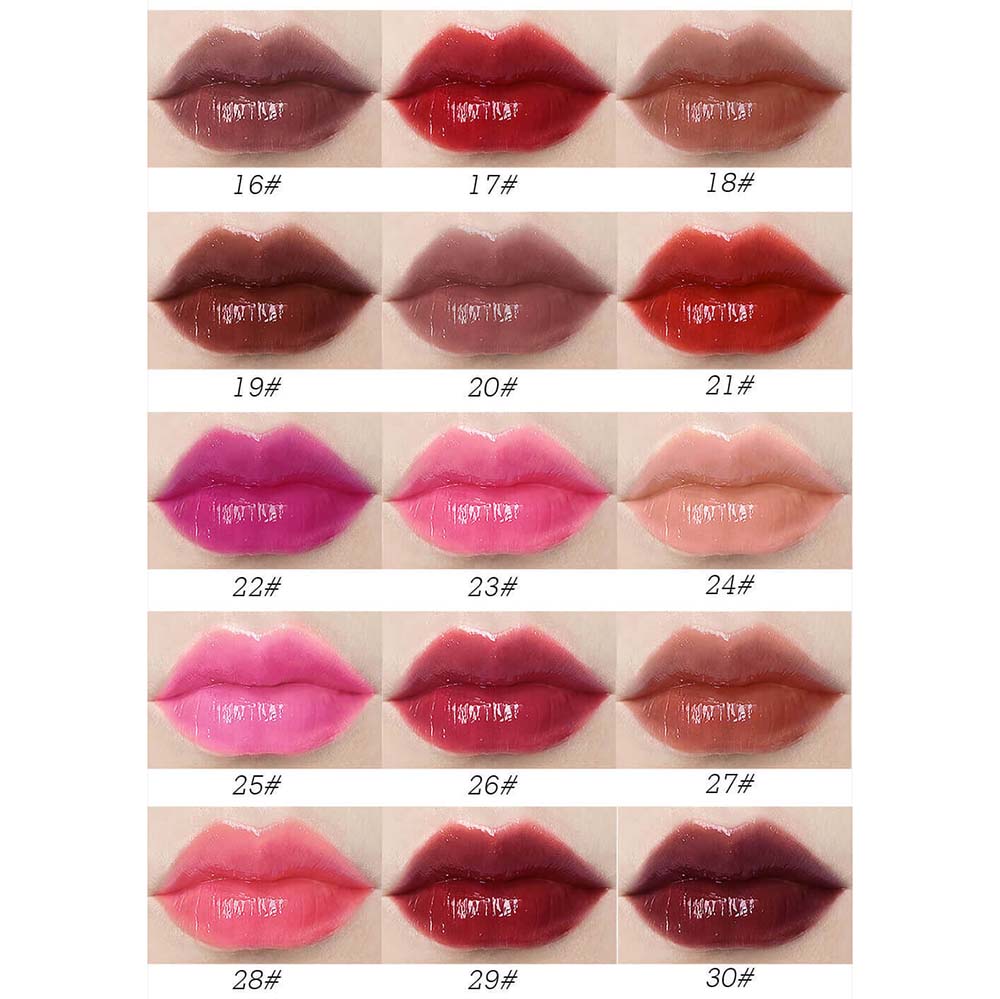 39 color lip gloss nude lip tint high pigmented waterproof vegan private label