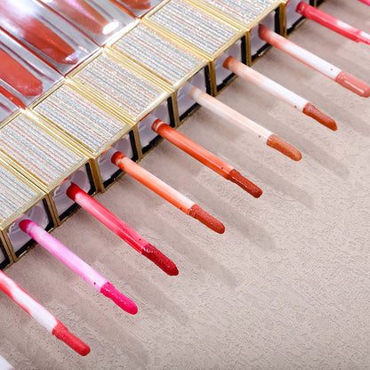 [50 Pieces Lip Gloss & Your Logo & Free Shipping] Nude High Pigment Lipgloss