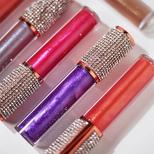 26 Color Lip Gloss Shimmer Glitter Mermaid Shiny Plumping Diamond Tube