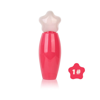 6-Color Star Lip Gloss Mint Plumping Lip Glaze Moisturizing Private Label