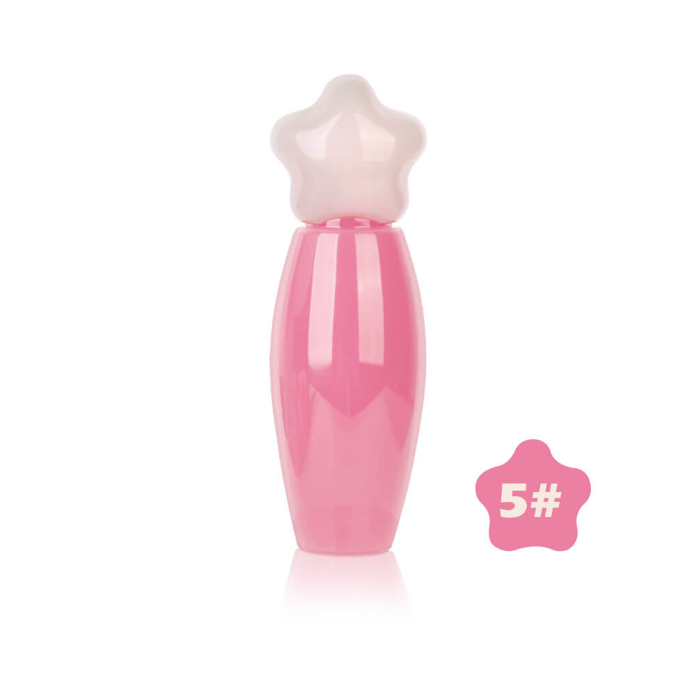 6-Color Star Lip Gloss Mint Plumping Lip Glaze Moisturizing Private Label