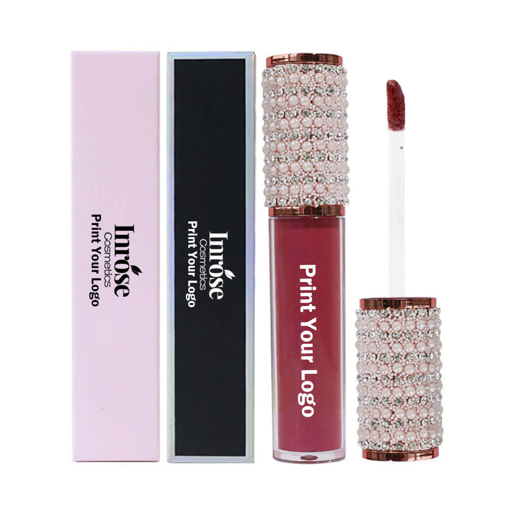 64 color lip gloss nude waterproof high pigmented diamond gold tube