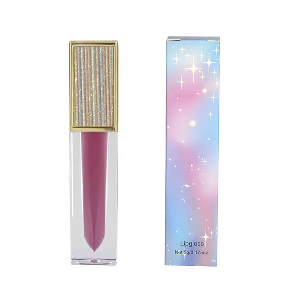 20 color lip gloss nude high pigmented diamond tube