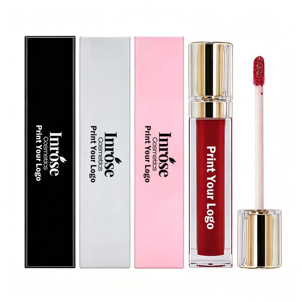 39 Color Nude Lip Gloss No Logo Lip Glaze High Pigment Long Lasting Gold Tube