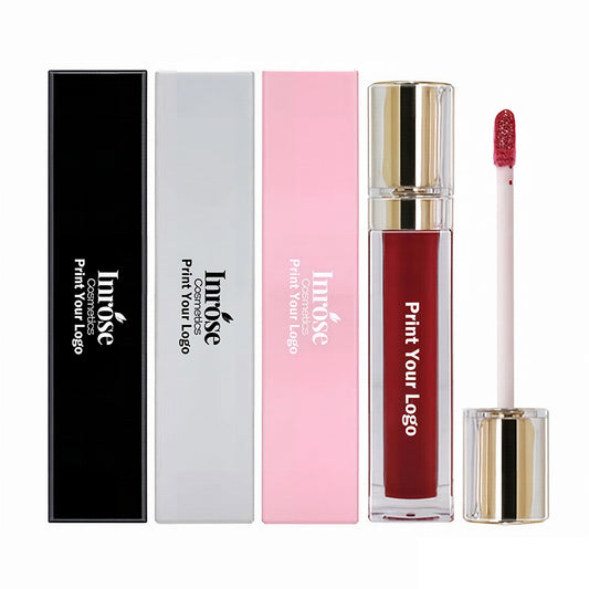 39 Color Nude Lip Gloss No Logo Lip Glaze High Pigment Long Lasting Gold Tube