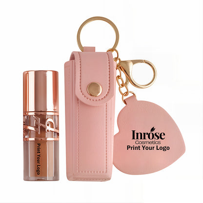 9-Shade Chocolate Lip Glaze Moisturizing Lip Gloss Non-Sticky Lip Oil